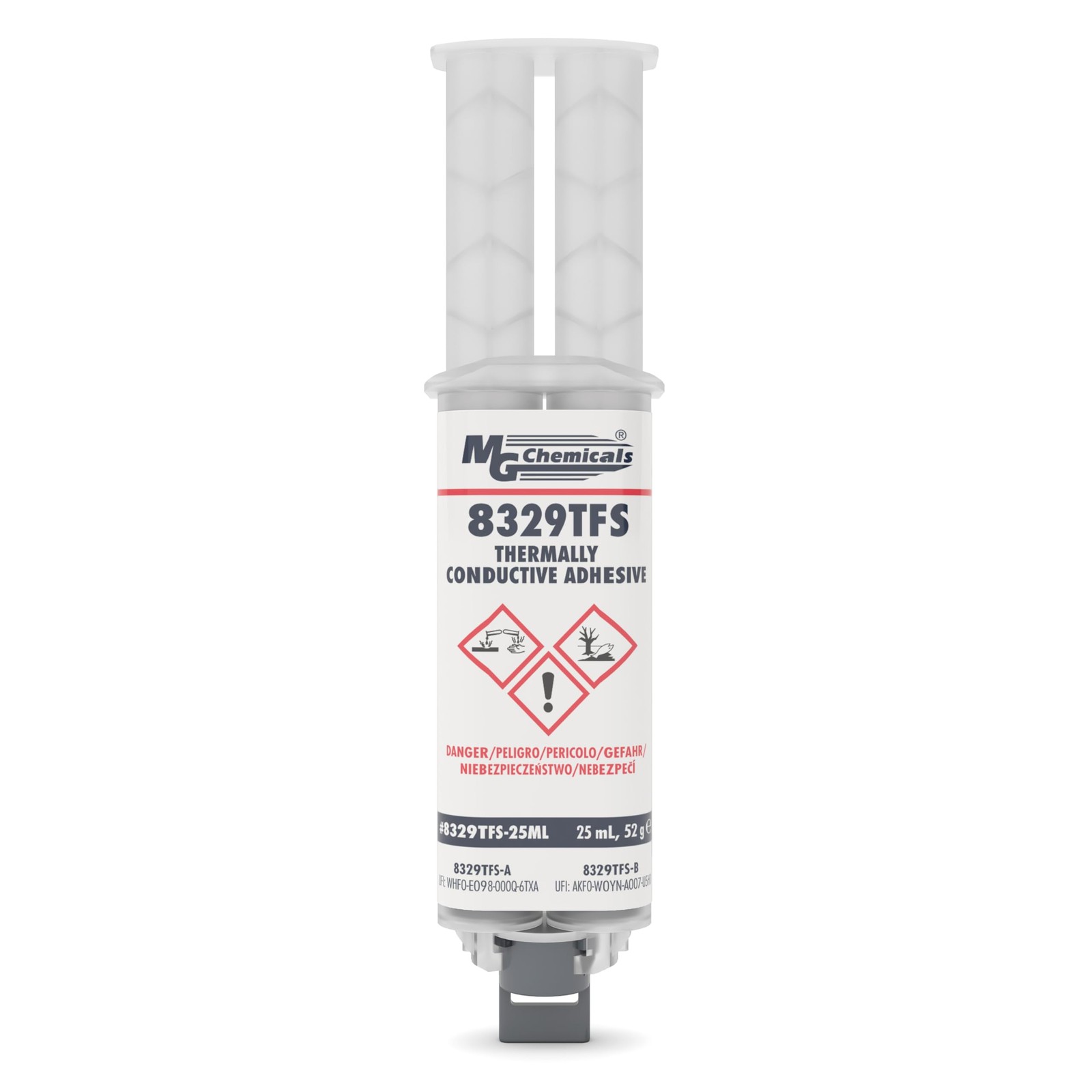 25mL Dark Grey Thermally Conductive Adhesive Epoxy for Electronics Assemblies
