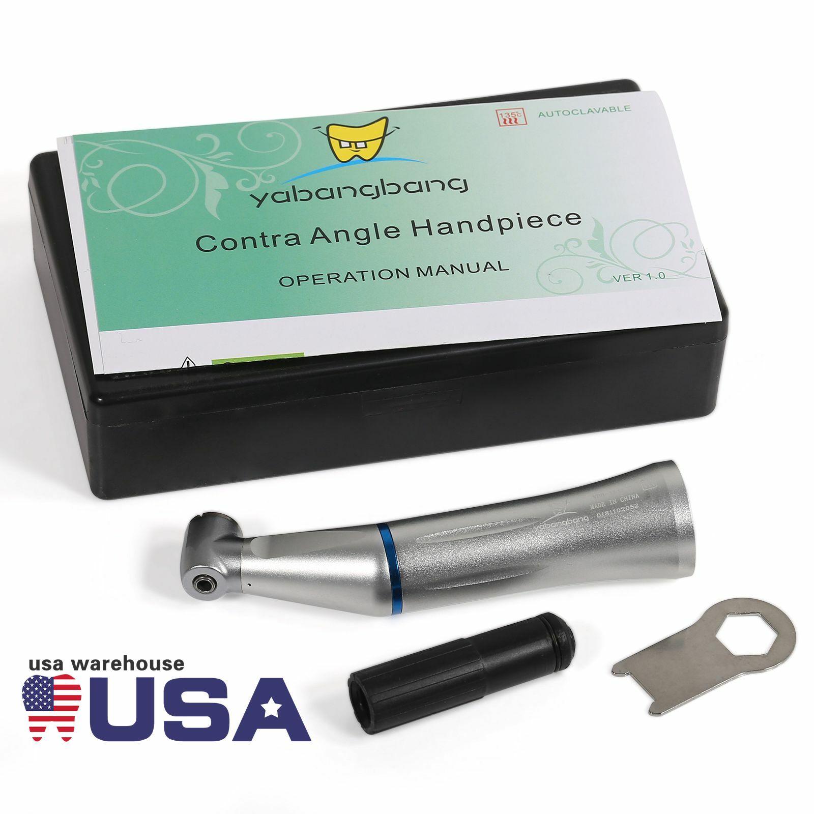 Pieza de Mano Dental Contra Angulo Interior USA Contra Angle Inner Water