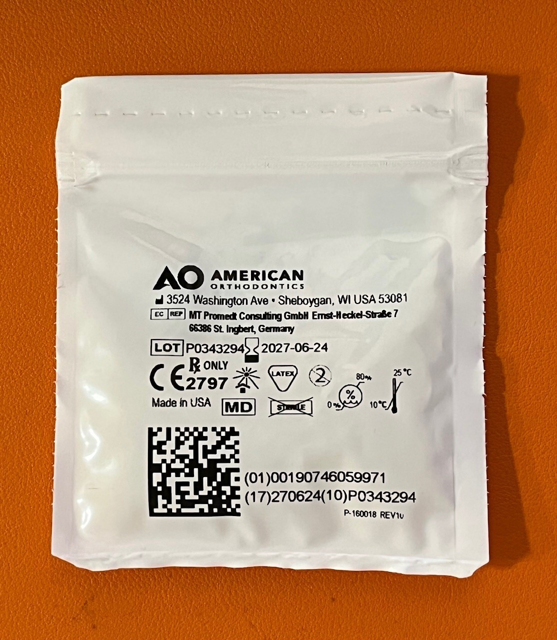 2 Mountain Gorilla American Orthodontics Elastics Braces Bands 200 qty
