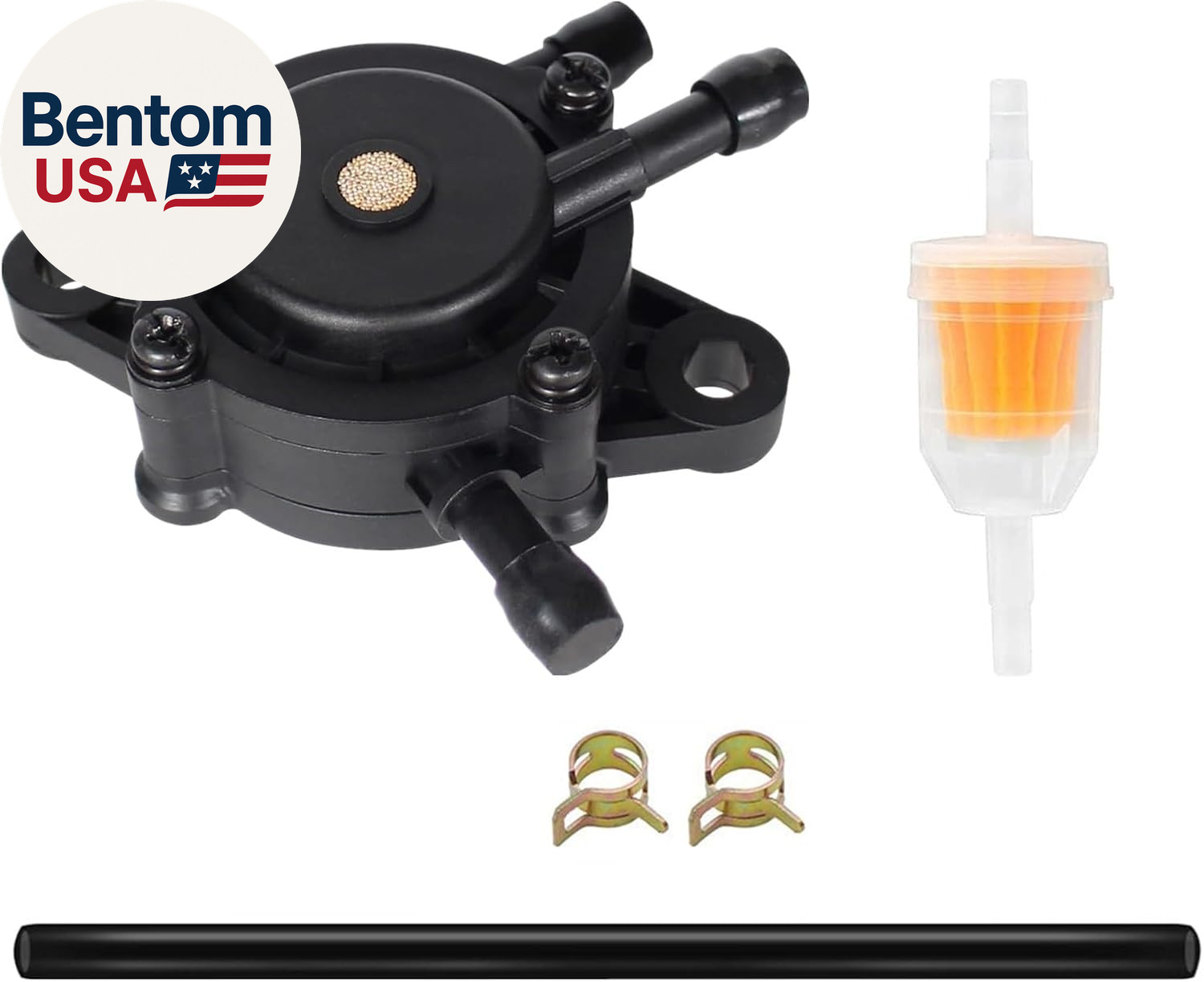 E120 Fuel Pump Compatible with John Deere E130 E140 E150 E160 E170 E180 Lawn Tra
