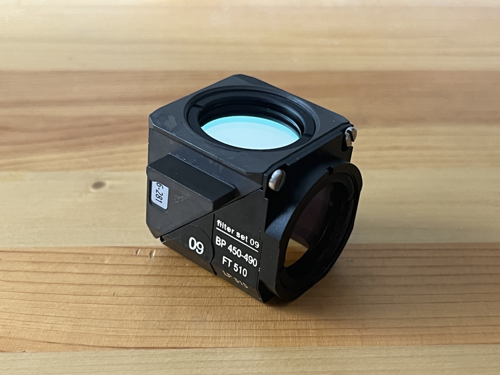 Zeiss Axioskop TRITC Filter Cube Set 09 BP 450-490 FT 510 LP 515 1046-281