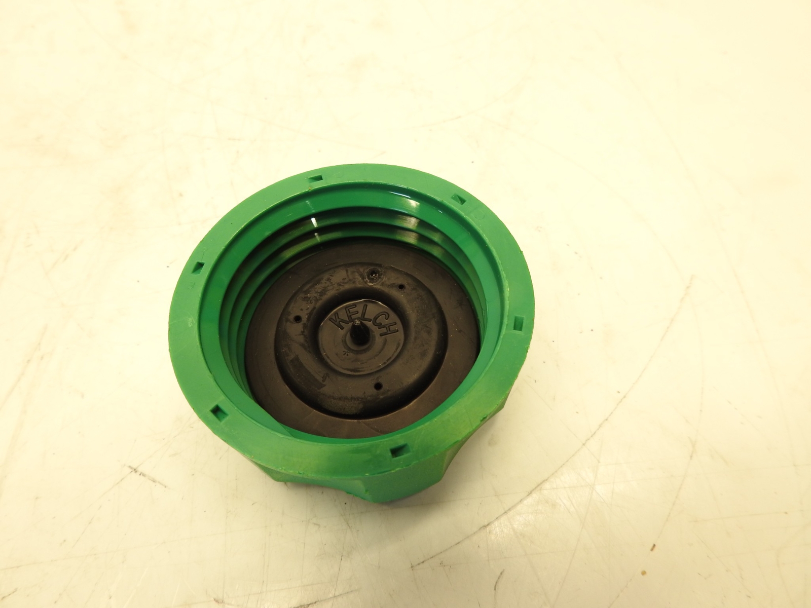 New Oem Bobcat 6684012 Diesel Fuel Cap Green for Mini Track Loader