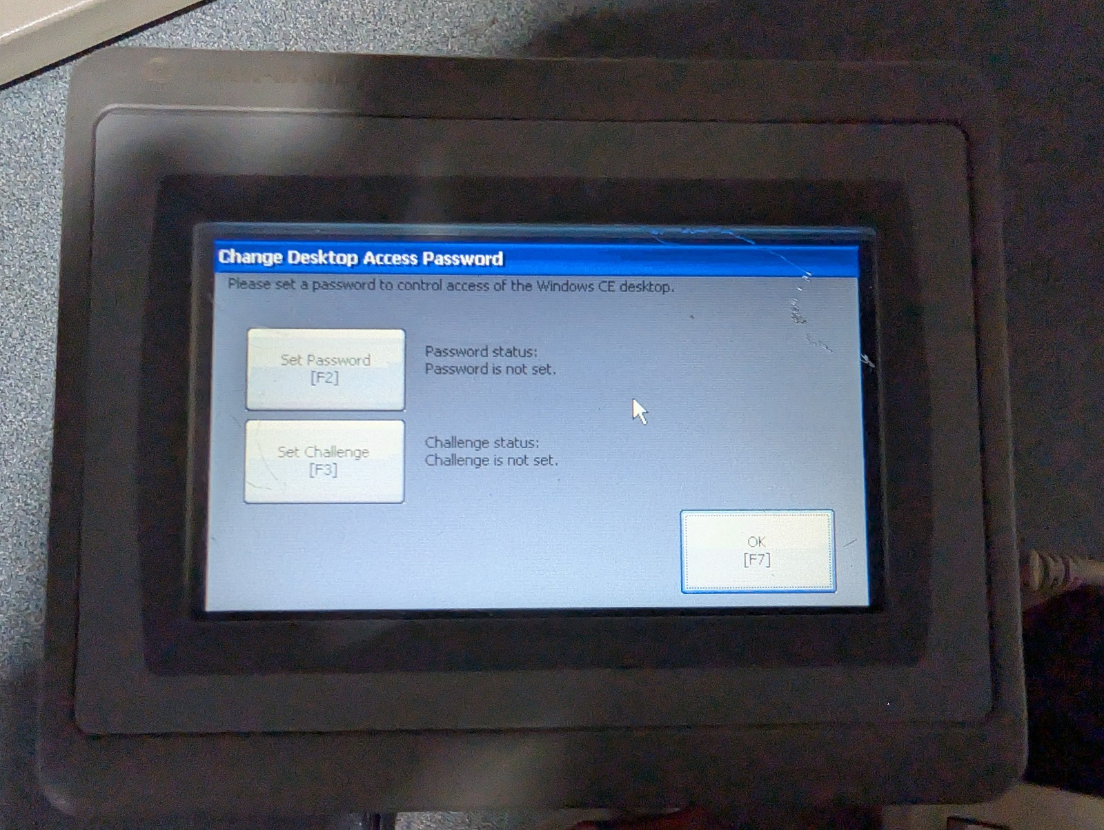 Allen Bradley Rockwell Automation Panelview Plus 7 2711P-T4W21D8S FACTORY RESET