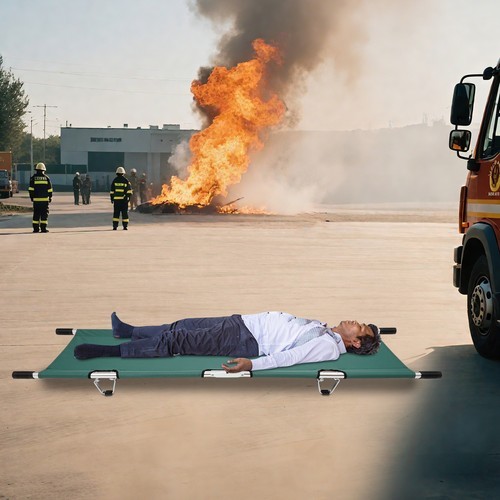 Foldable Stretcher Portable Stretcher for Medical Emergency Medical Stretcher