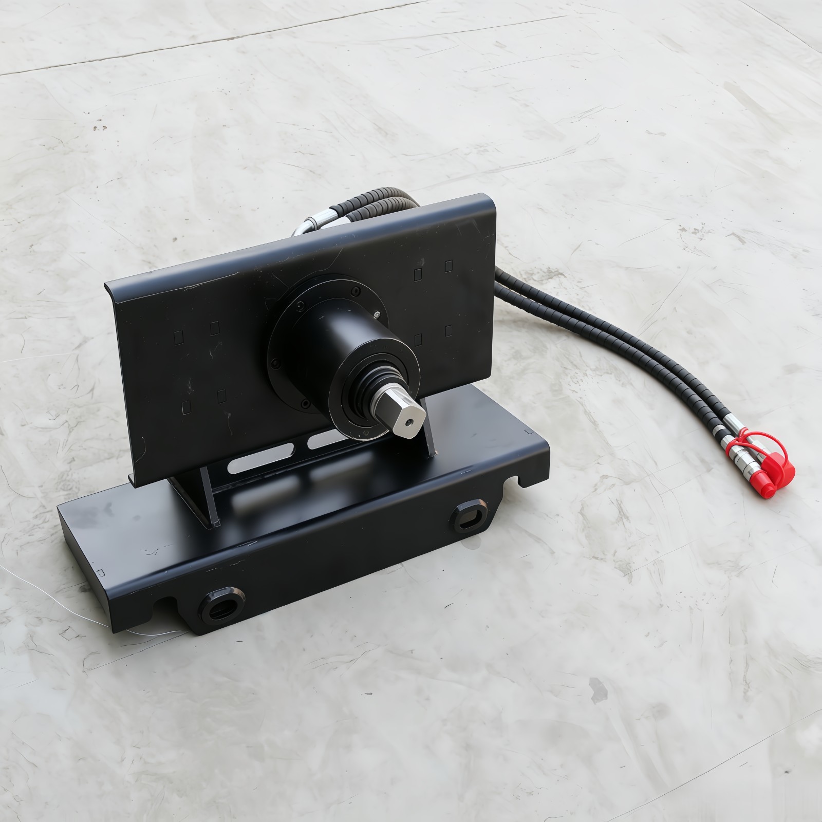 Hydraulic Auger For Mini Skid Steer Loader Attachment Post Hole Drill Free Ship