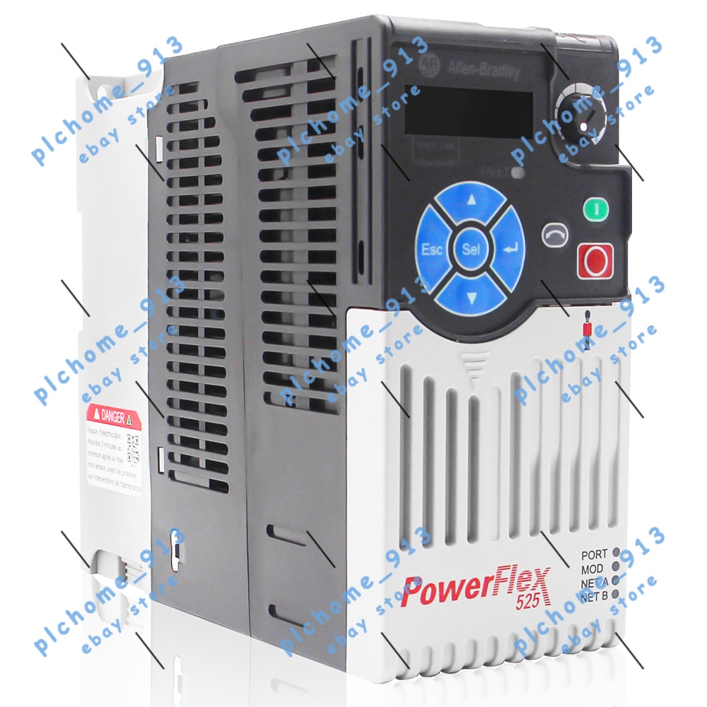 New Sealed Allen-Bradley 25B-D010N104 Powerflex 525 AC Drive 5HP 4.0KW
