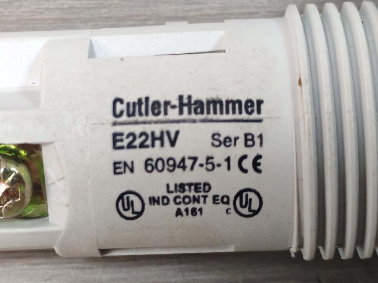 Lot 2 pcs Eaton Cutler-Hammer E22HVP6X4 Blue Monoblock Indicating Light Unit