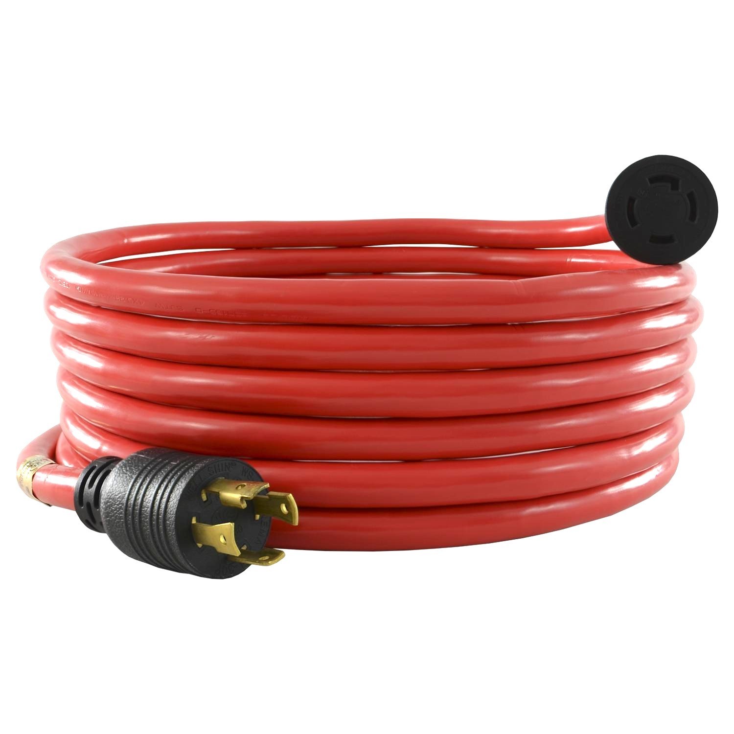 Conntek 20FT 30 Amp Generator Extension Cord NEMA L14-30 Twist Locking