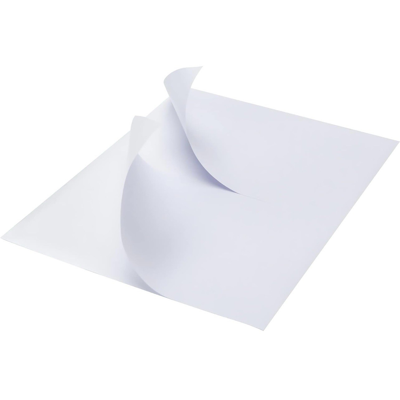 200 Shipping Labels Self Adhesive HALF SHEET 8.5 x 5.5 Blank 2 Labels Per Sheet