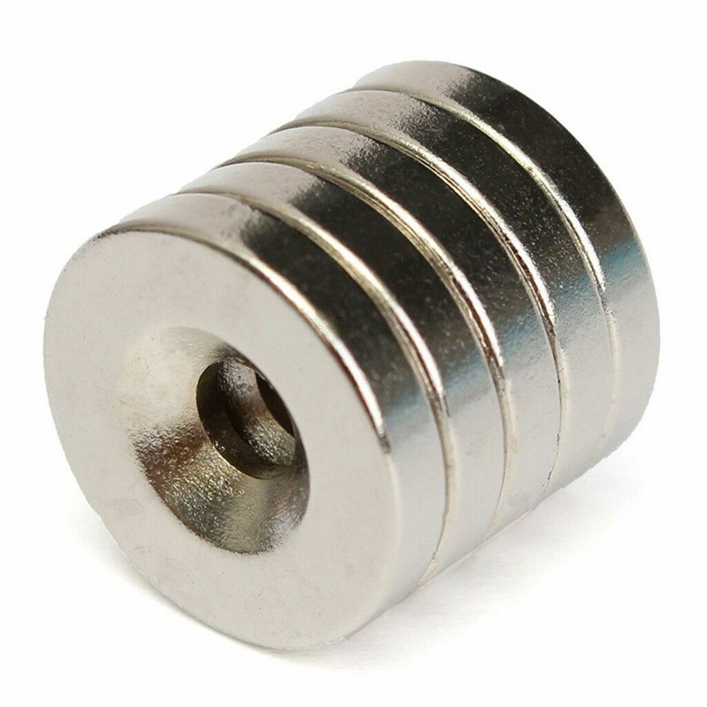 N35 Countersunk Ring Round Disc Strong Magnets Rare Earth Neodymium Hole