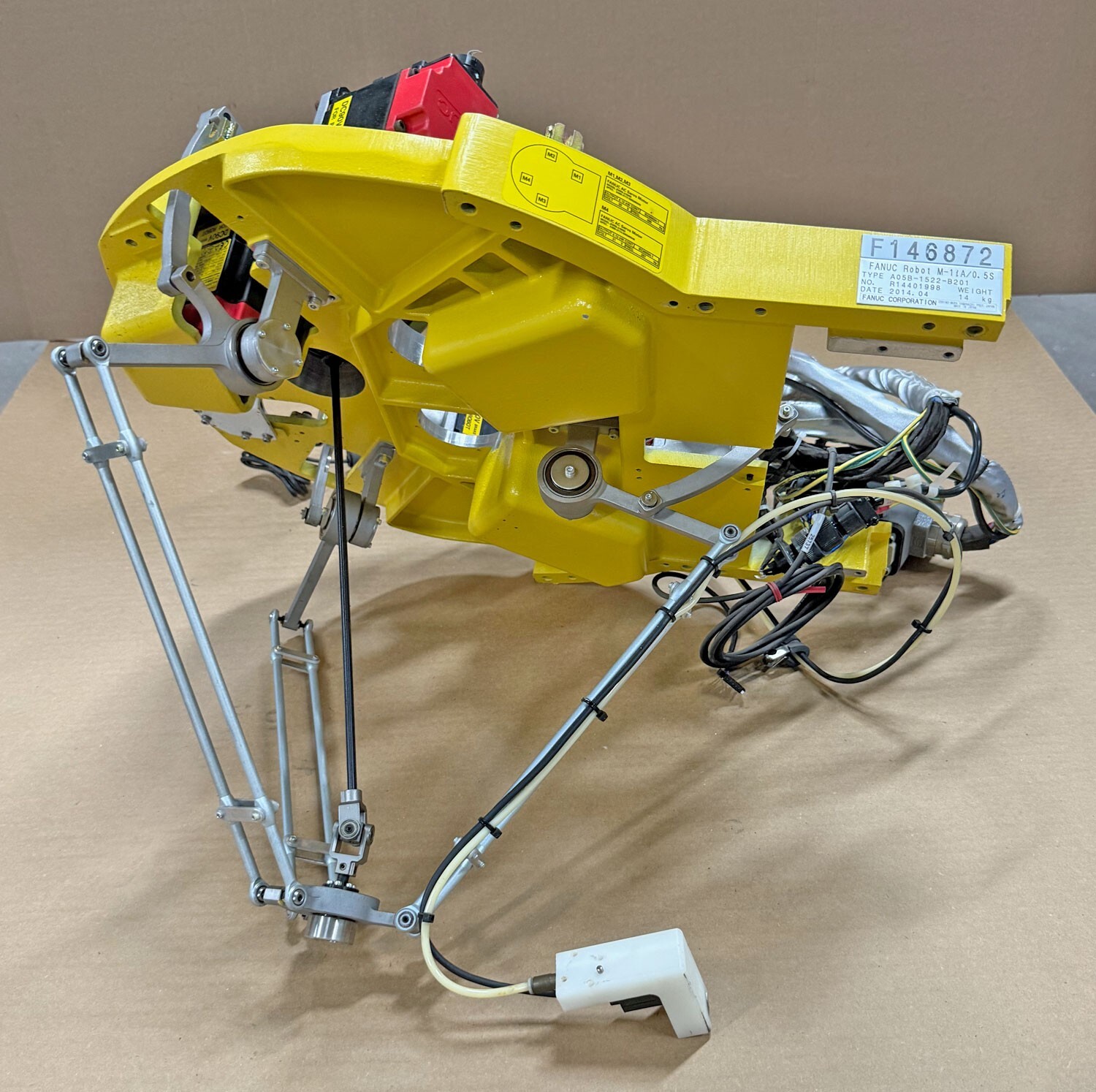 FANUC M-1iA/0.5S Delta Robot w/R-30iB Mate M-1iA Controller 280mm Reach/0.5 kg