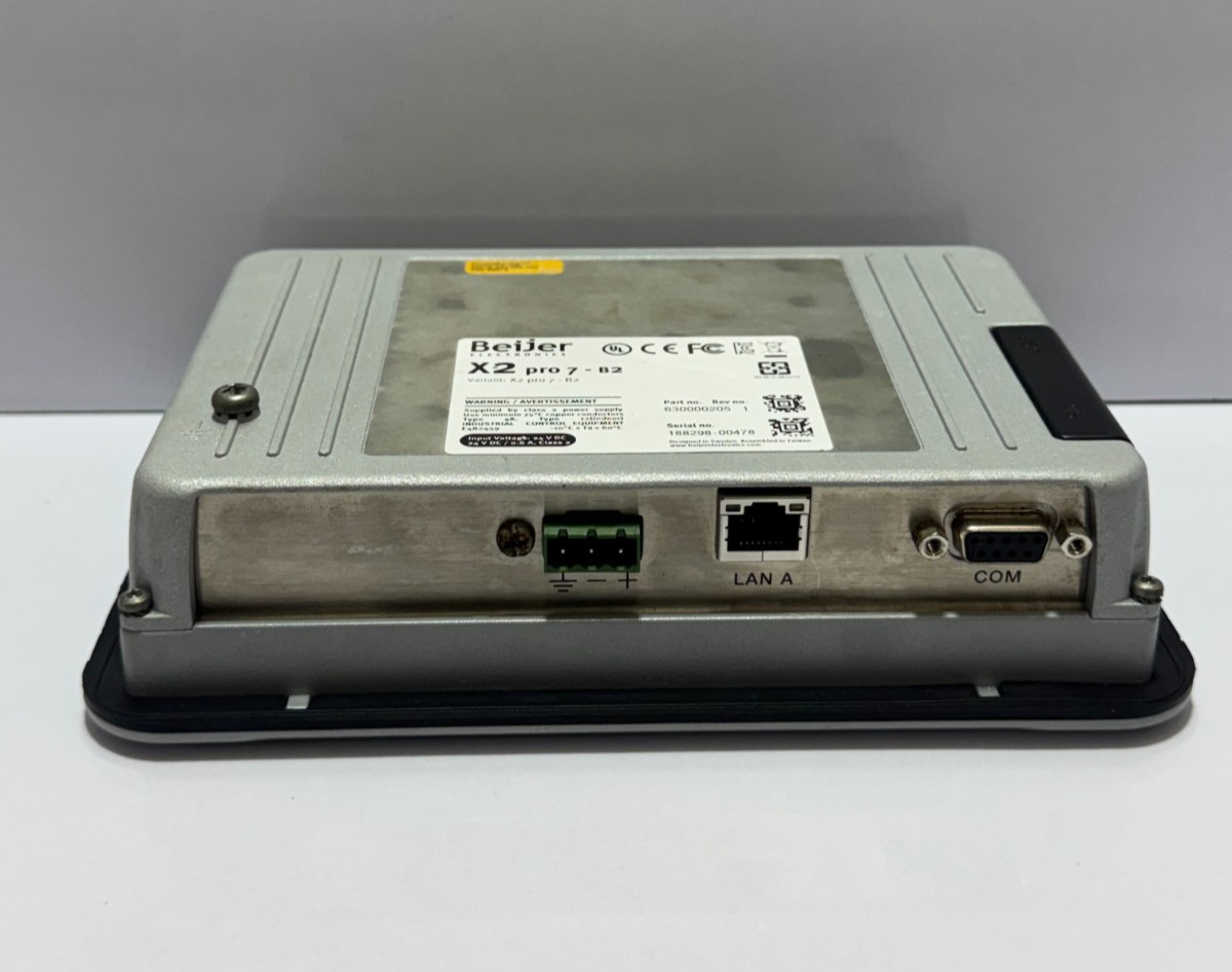 BEIJER ELECTRONICS X2 PRO 7-B2 HMI 630000205 FAST SHIP BY FEDEX