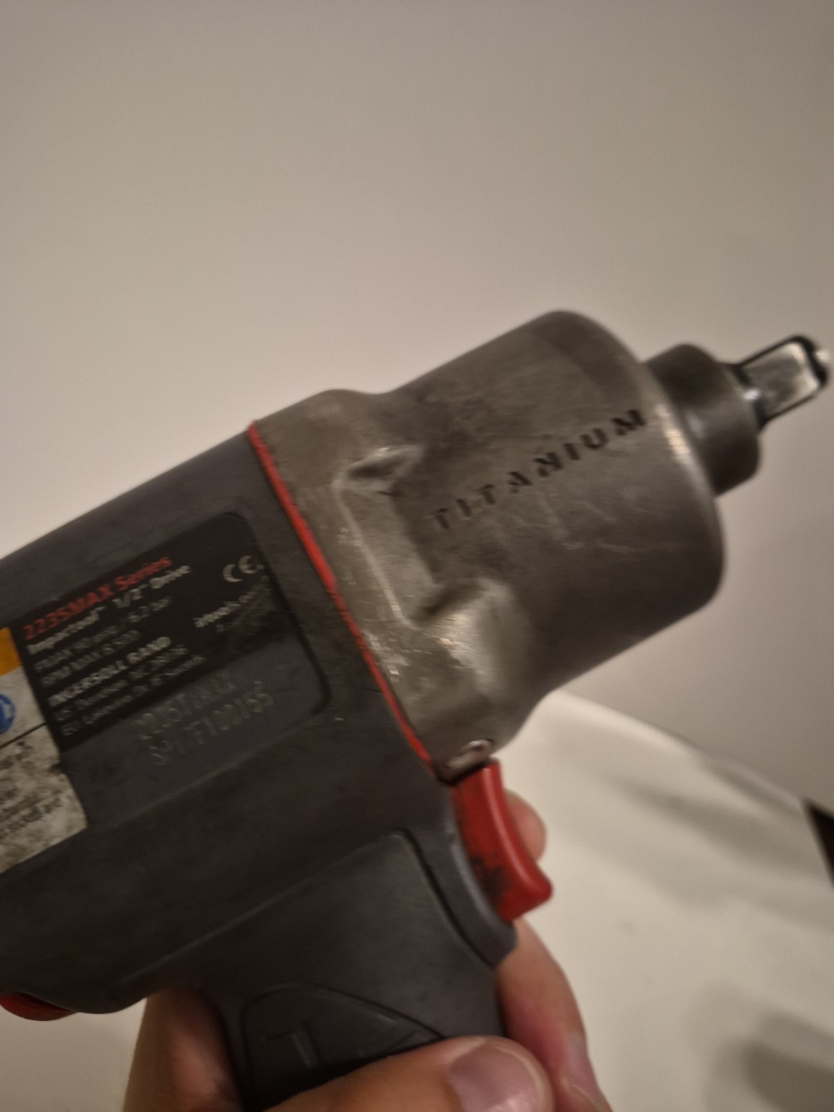 Ingersoll Rand 2235 Titanium Pneumatic Impact Wrench MPN 2235 Heavy Duty Tool