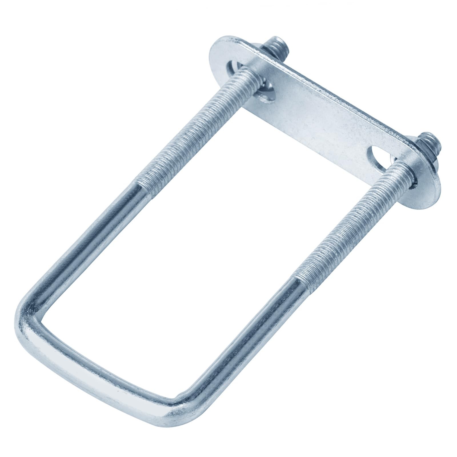 10 Pcs 1-1/2″ Inch Wide Square U-Bolt for Trailer, 3/8″ x 1-1/2″ x 4-3/8″, Elect