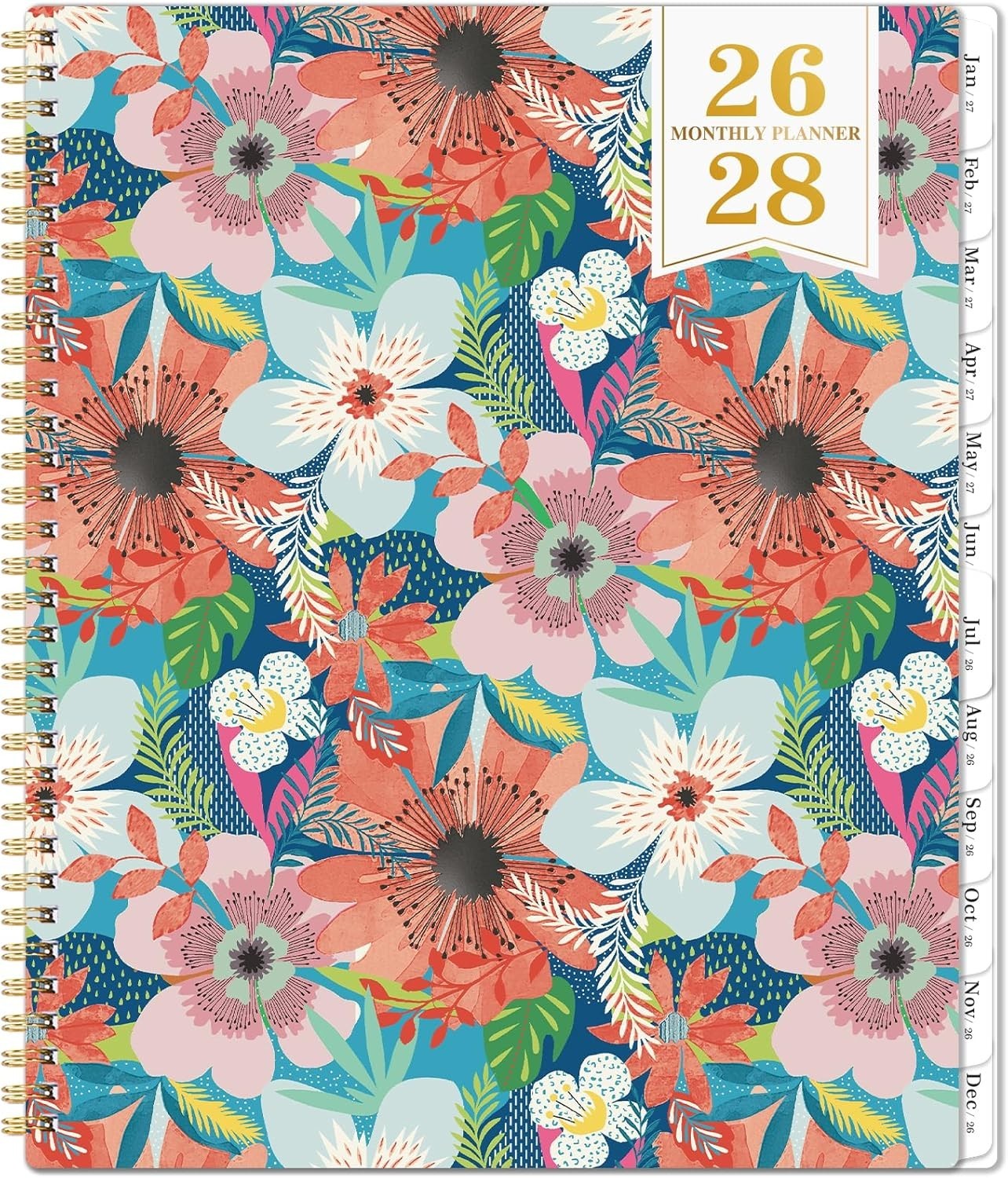 Monthly Planner 2026-2028 – 2 Year Planner 2026-2028, July 2026 – June 2028, 2 Y