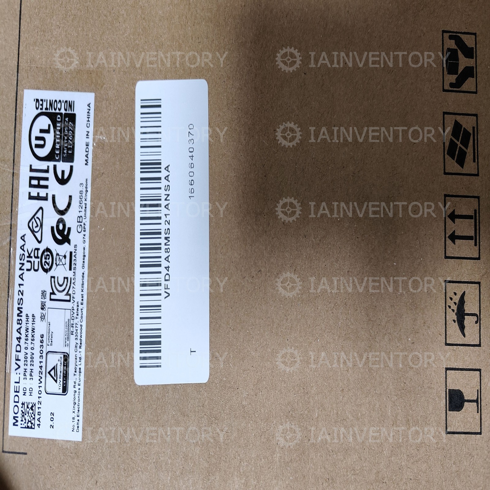 1PC New Delta VFD4A8MS21ANSAA With 1 Year Warranty Free Tax