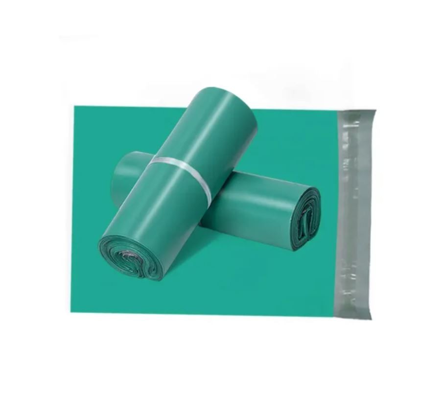 10×13 Poly Mailers Shipping Bags Envelopes Premium Bag – Teal and White