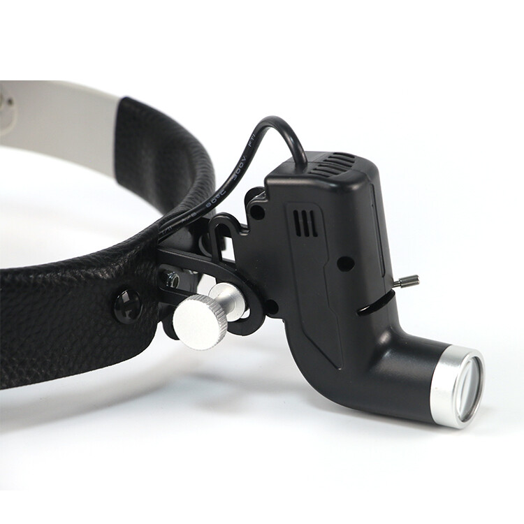 5W LED Dental Medical Head Light ENT Specific Black with Aluminum Box US STOCK