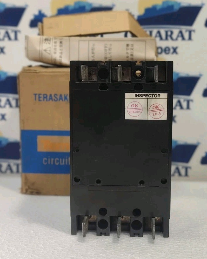TERASAKI ELECTRIC XS50NS 3P 15A 600VAC 25KA TemBreak Circuit Breaker MALAYSIA