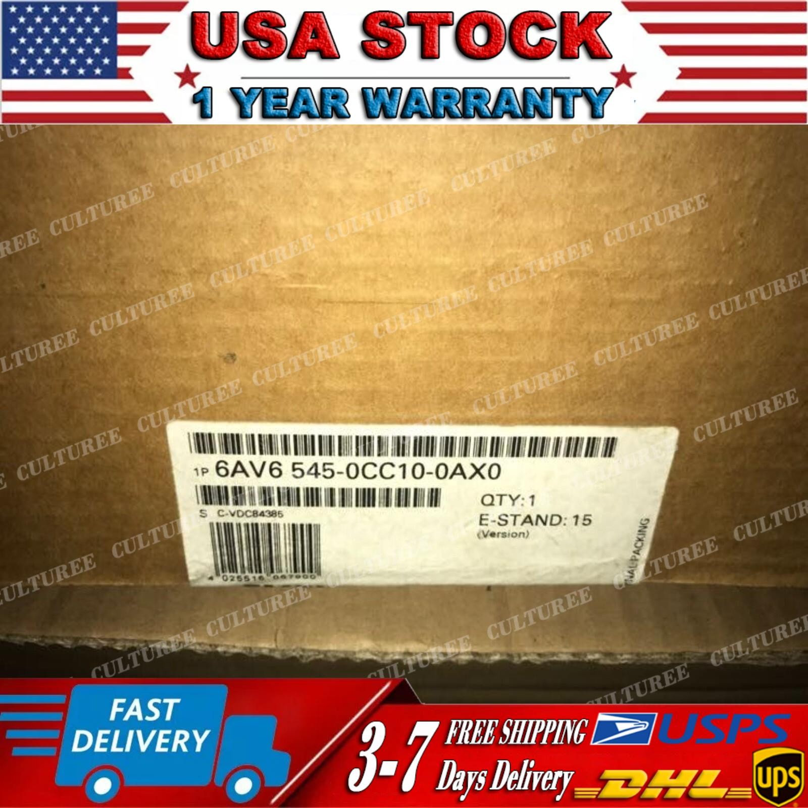 1PCS NEW SIEMENS Touch Panel 6AV6545-0CC10-0AX0 6AV6 545-0CC10-0AX0