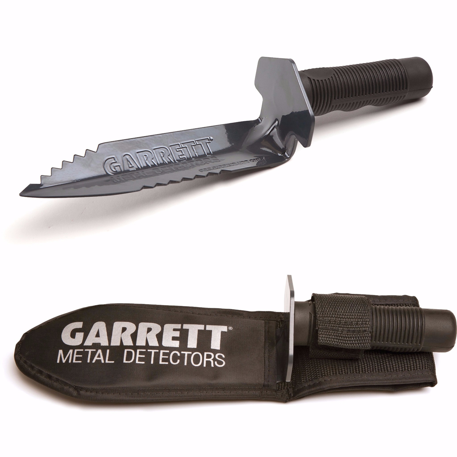 Garrett Pro-Pointer II Edge Digger and Camo Canvas Metal Detecting Bag Pouch