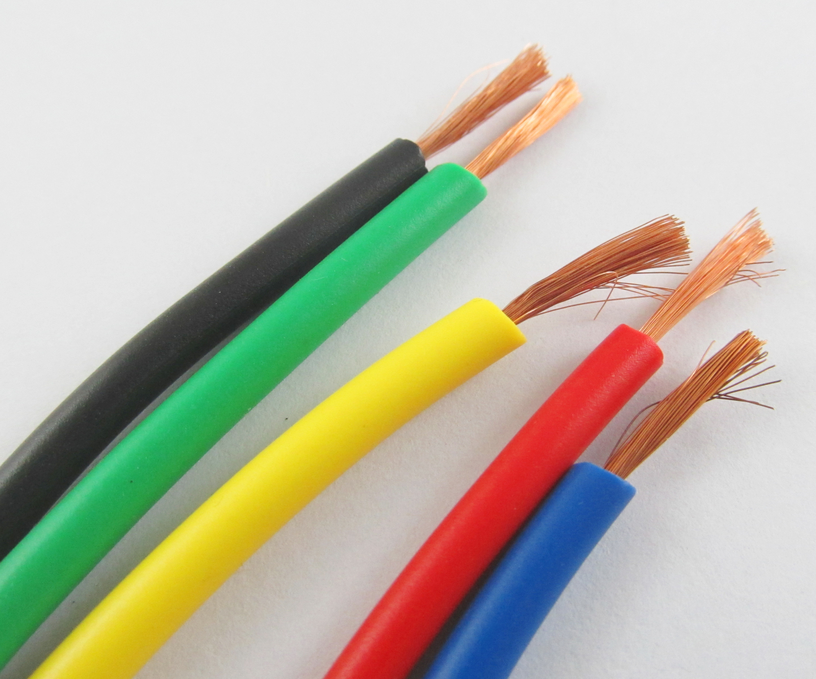 1pc 5M/15Ft 16AWG 1square Heatproof/Low Resistence Soft Silicon Multicolor Cable