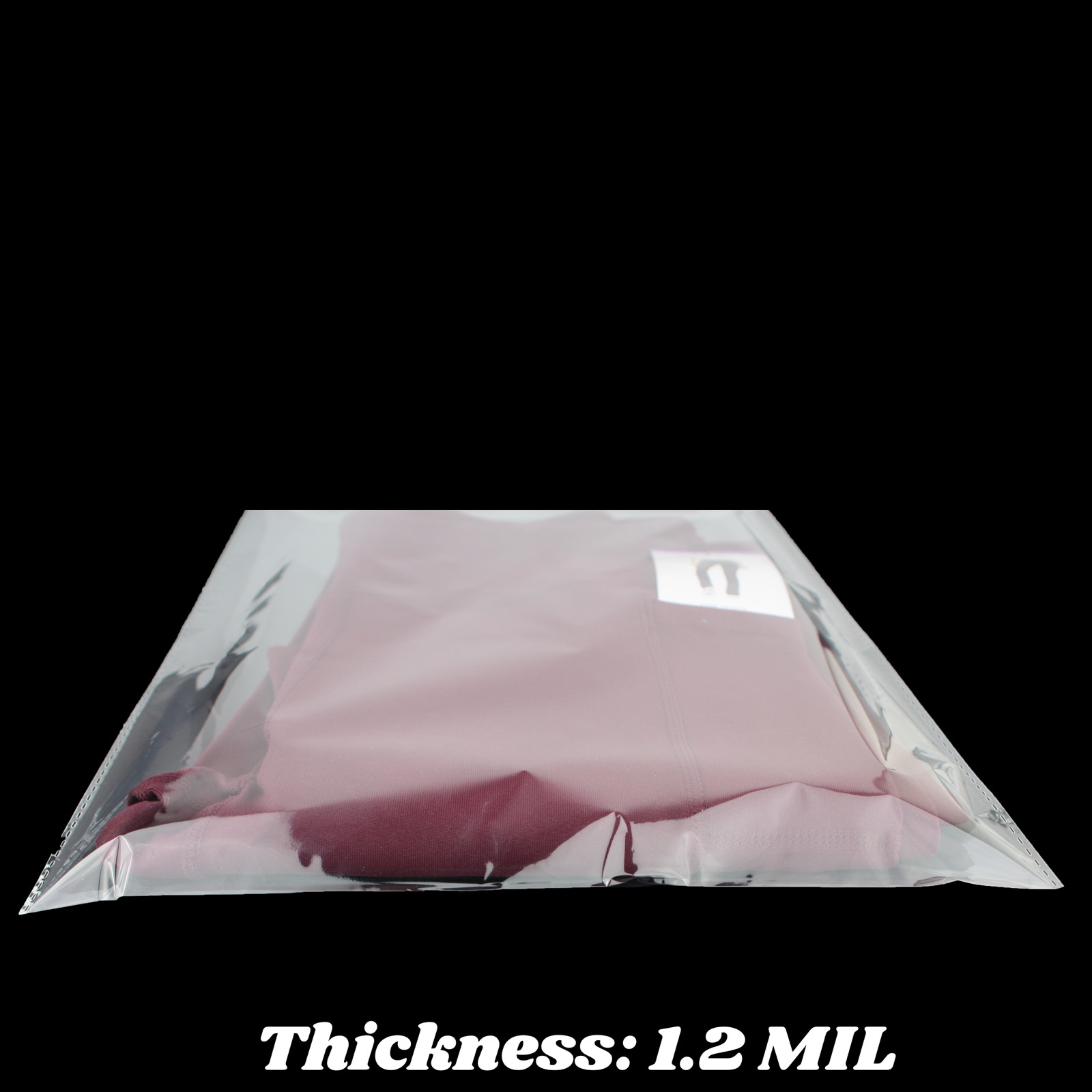 11×14 Poly Clear Plastic Bags Self Adhesive Seal T-Shirt Apparel Resealable