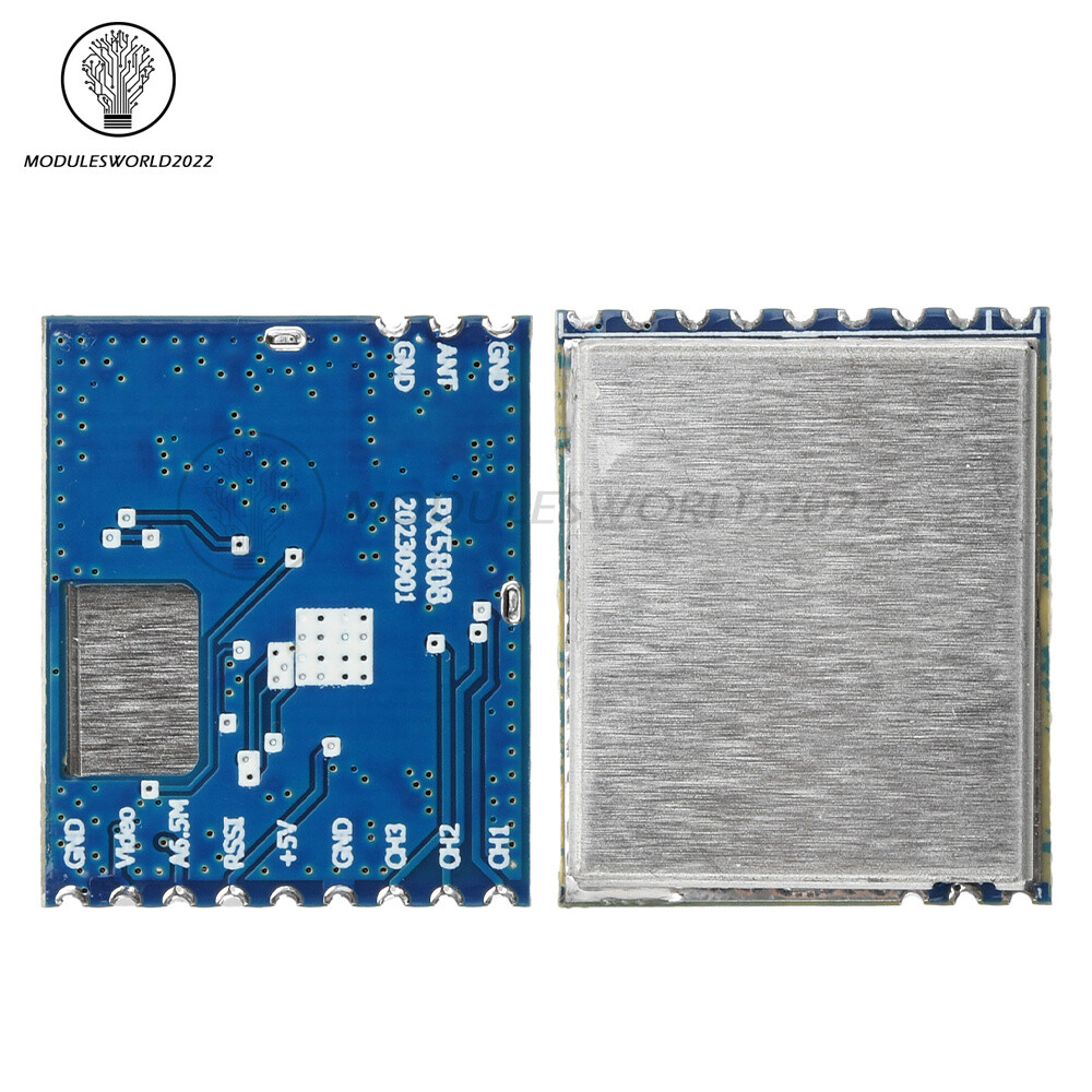 5.8G 5725~5865MHz Receiver Module RX5808 Wireless Audio Video Receiver Module