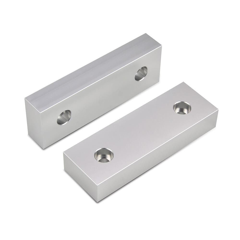 10 Packs (20pcs) 6 x 2 x 1″ Standard Aluminum Soft Jaws Set Fits Kurt 6″ Vises