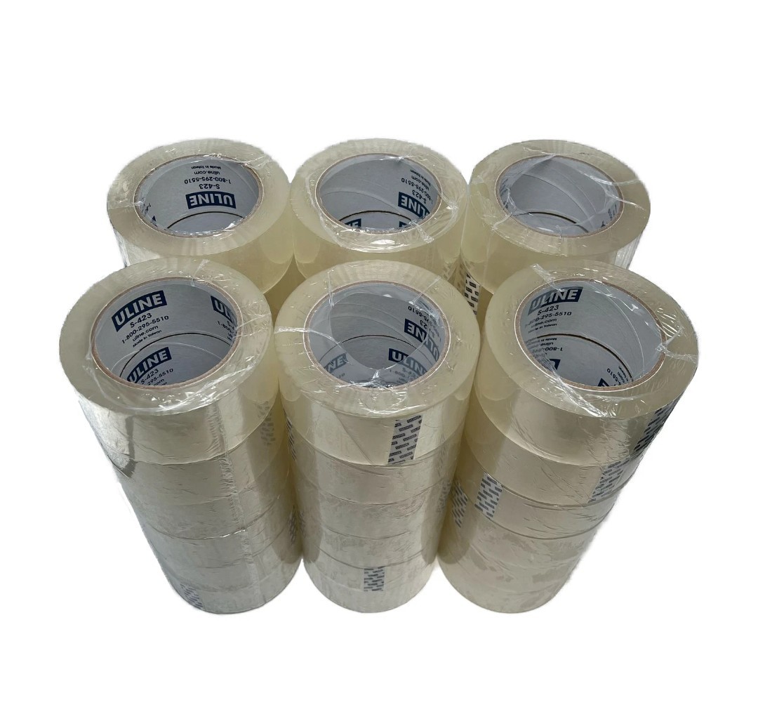 ULINE S-423 2 Mil Packing Tape, 2″ x 110 yds (Case of 36 Rolls)