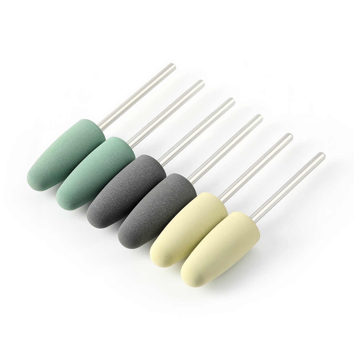 8PCS Dental Burs Resin Base Hidden Denture Polishing Acrylic HP Low-Speed 2.35mm