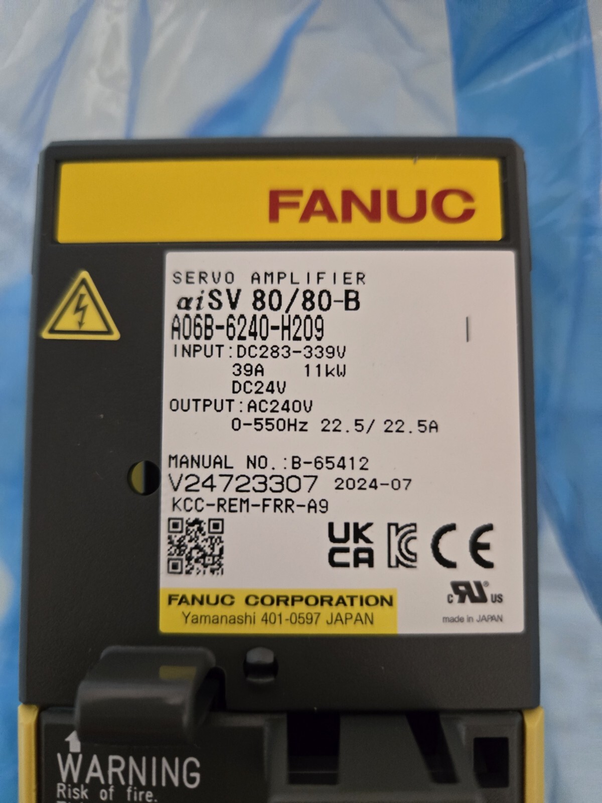 NEW FANUC A06B-6240-H209 Servo Drive A06B6240H209