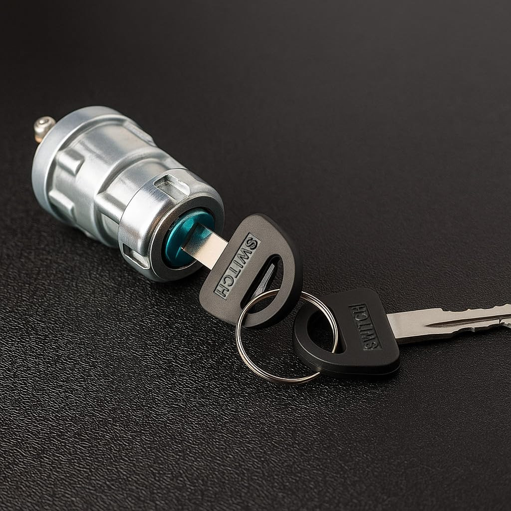 3-Wire Universal Ignition Key Switch for Cars, Buggies, Mowers and Go Karts