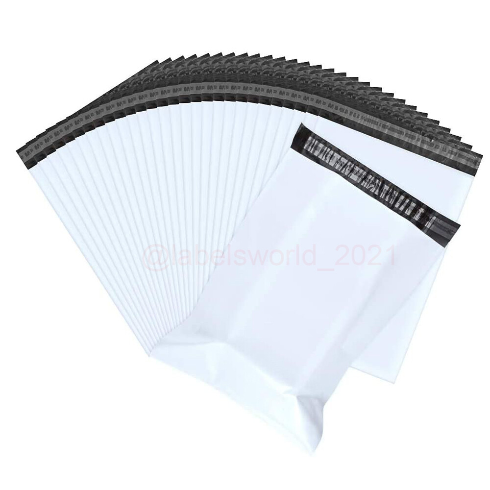 100 Poly Mailers Shipping Envelopes Self Sealing Mailing Bags Choose Size Color