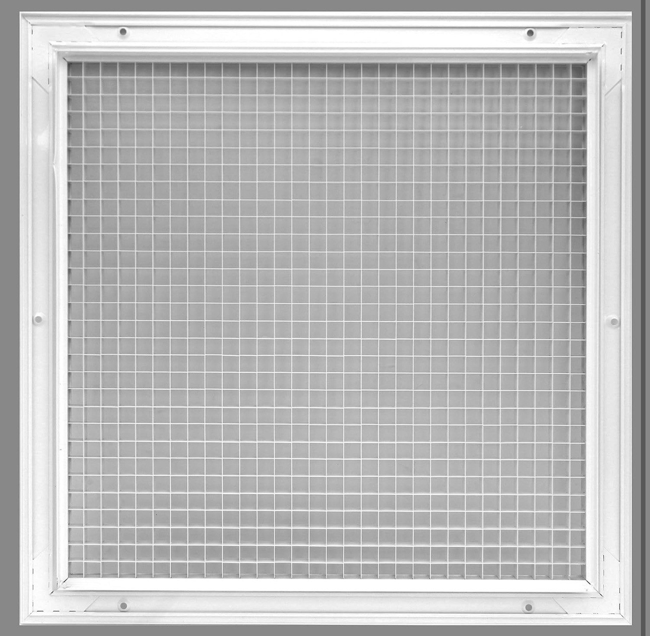 HVAC Premium 16″x20″ or 20″x16″ Cube Core Eggcrate Return Air Grille White 2971U