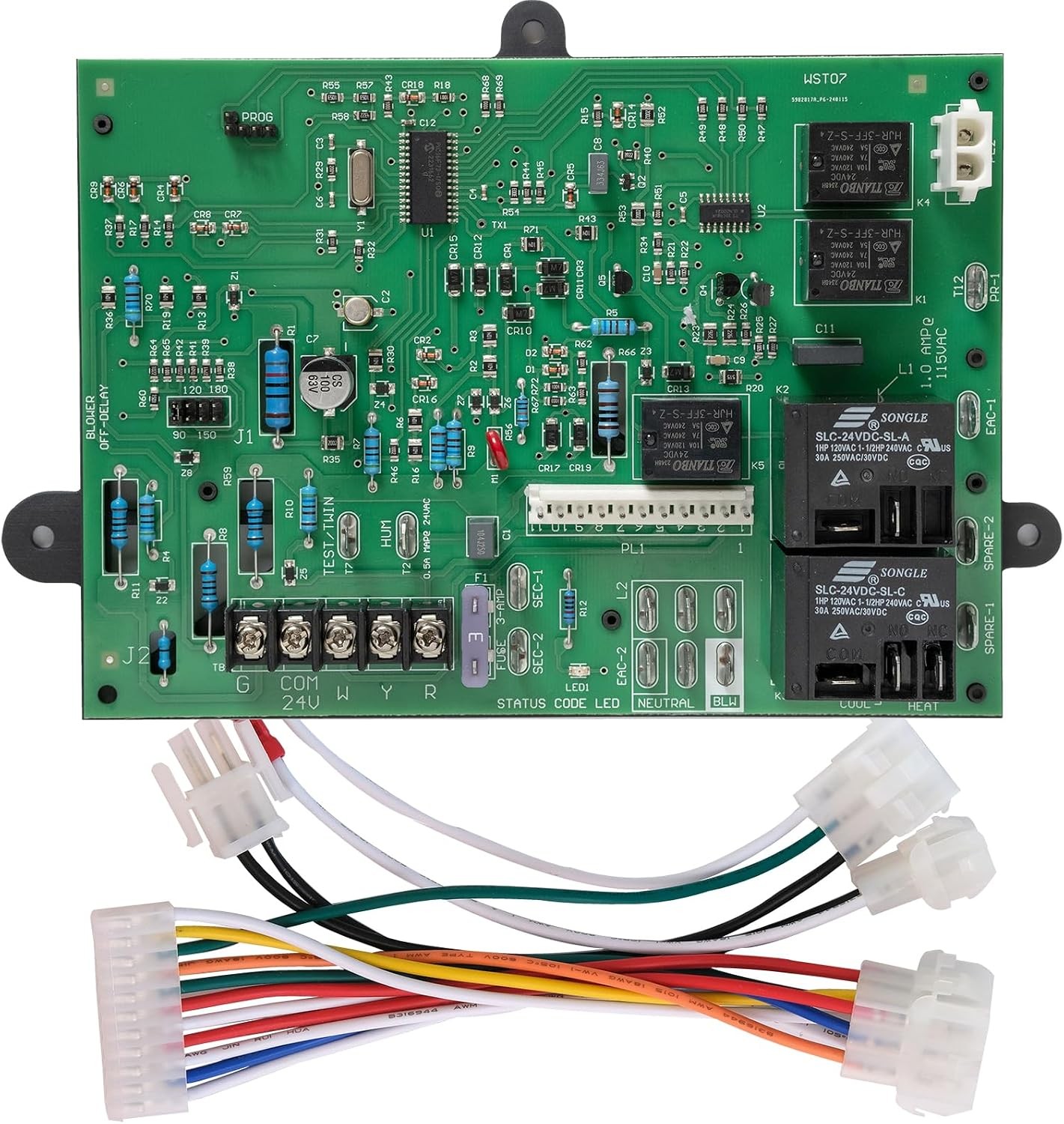 Nealmart Furnace Control Board ICM282A Replacement HK42FZ004 HK42FZ011 Series