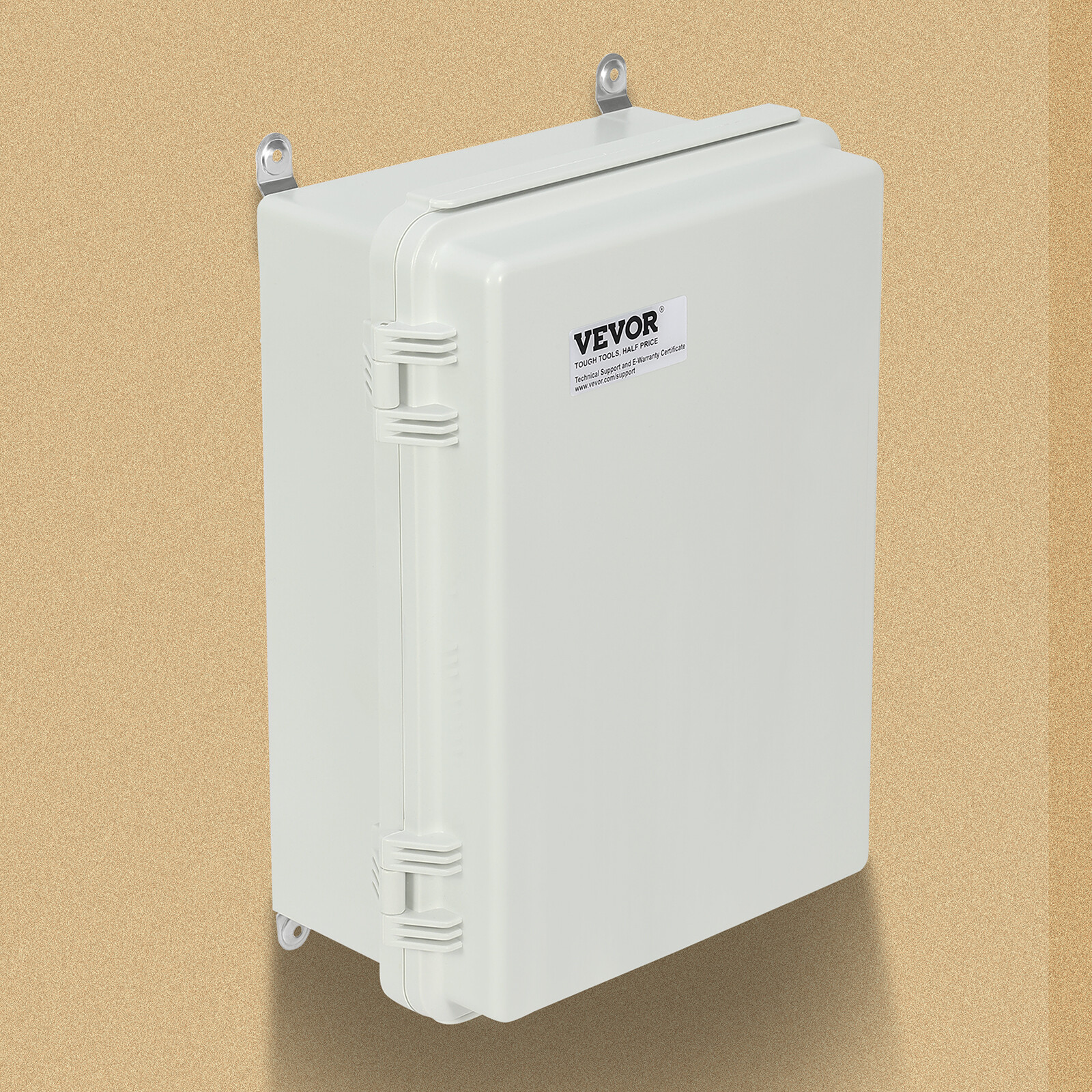 VEVOR Outdoor Junction Box 11.81×7.87×7.08 in ABS Plastic Electrical Enclosure
