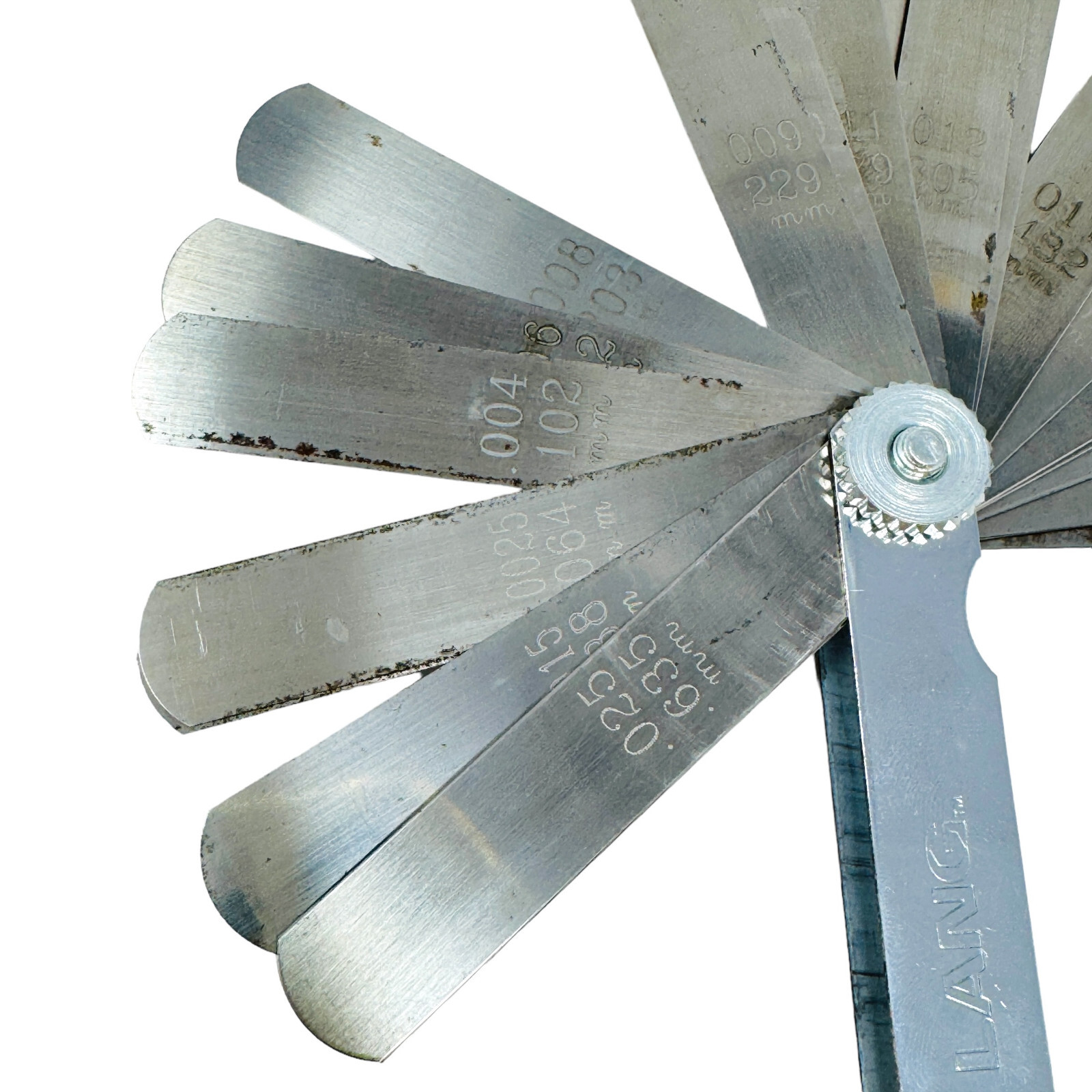 Lang Velodyne T0109-001, 18 Blades Feeler Gauge Metric Gap Filler Thickness Gage
