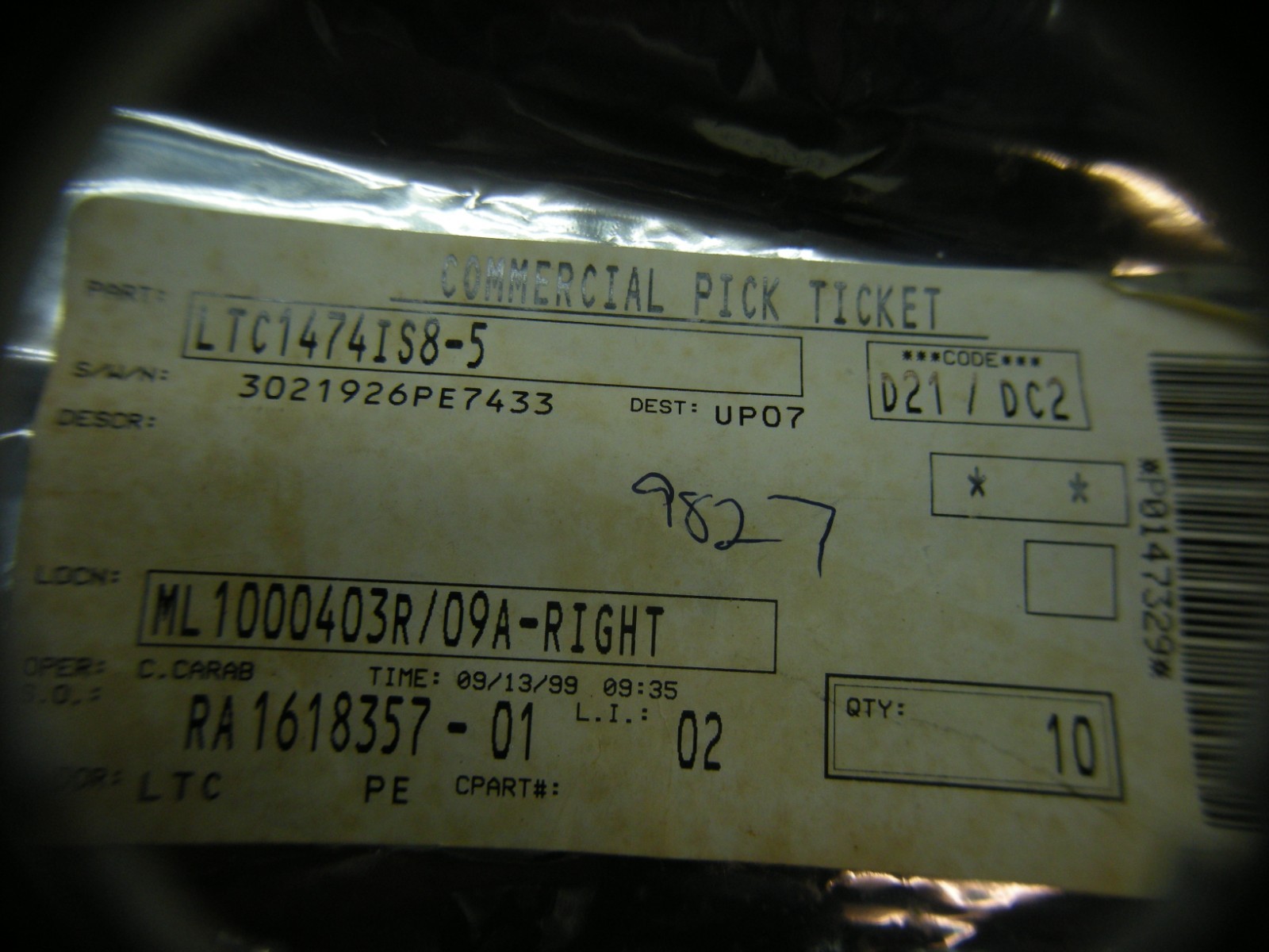 LTC1474IS8-5 by Linear Technology, Switching Step-Down (Buck) Voltage Regulator