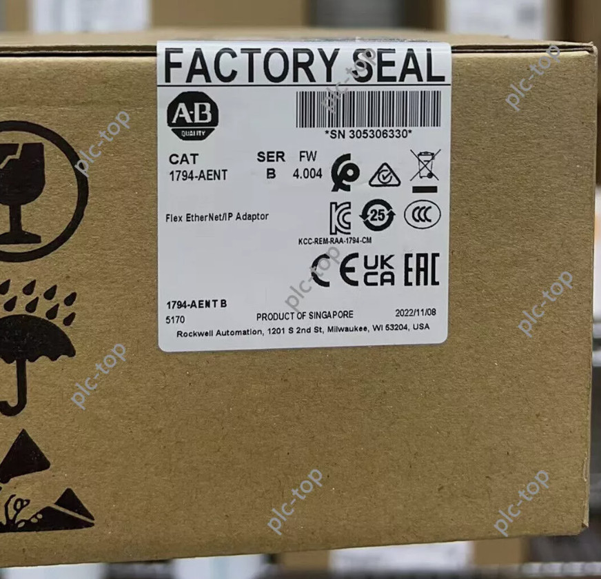 New AB 1794-AENT SER B Flex I/O EtherNet/IP Adaptor FOR VIP DHL