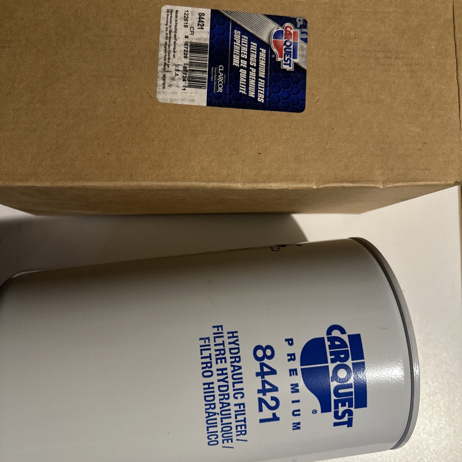 Carquest Premium HD Hydraulic Filter 84421