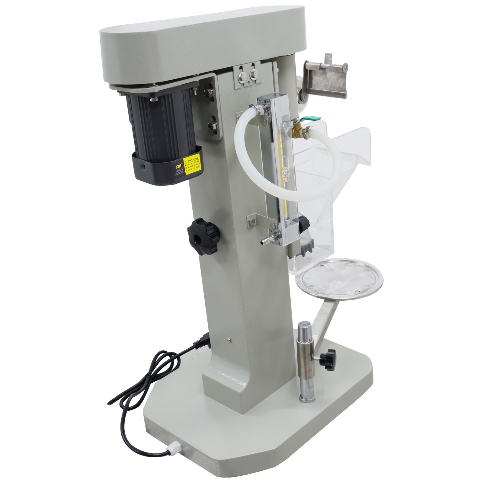 110V 1.5L Single-Cell Laboratory Flotation Machine, Belt-Driven with 60mm Impell