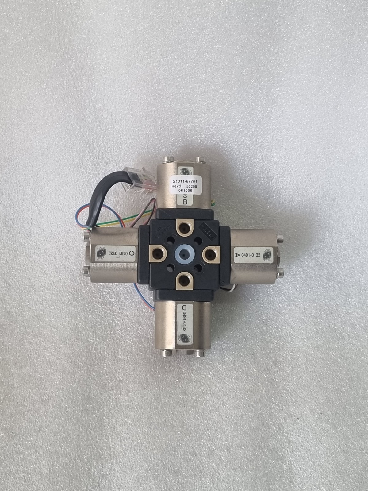 AGILENT TECHNOLOGIES G1311-67701 MCGV ASSY REV:I ( minor cosmetic damage)
