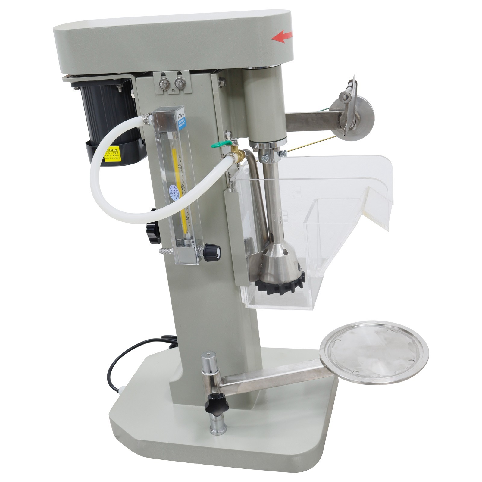 110V 1.5L Single-Cell Laboratory Flotation Machine, Belt-Driven with 60mm Impell