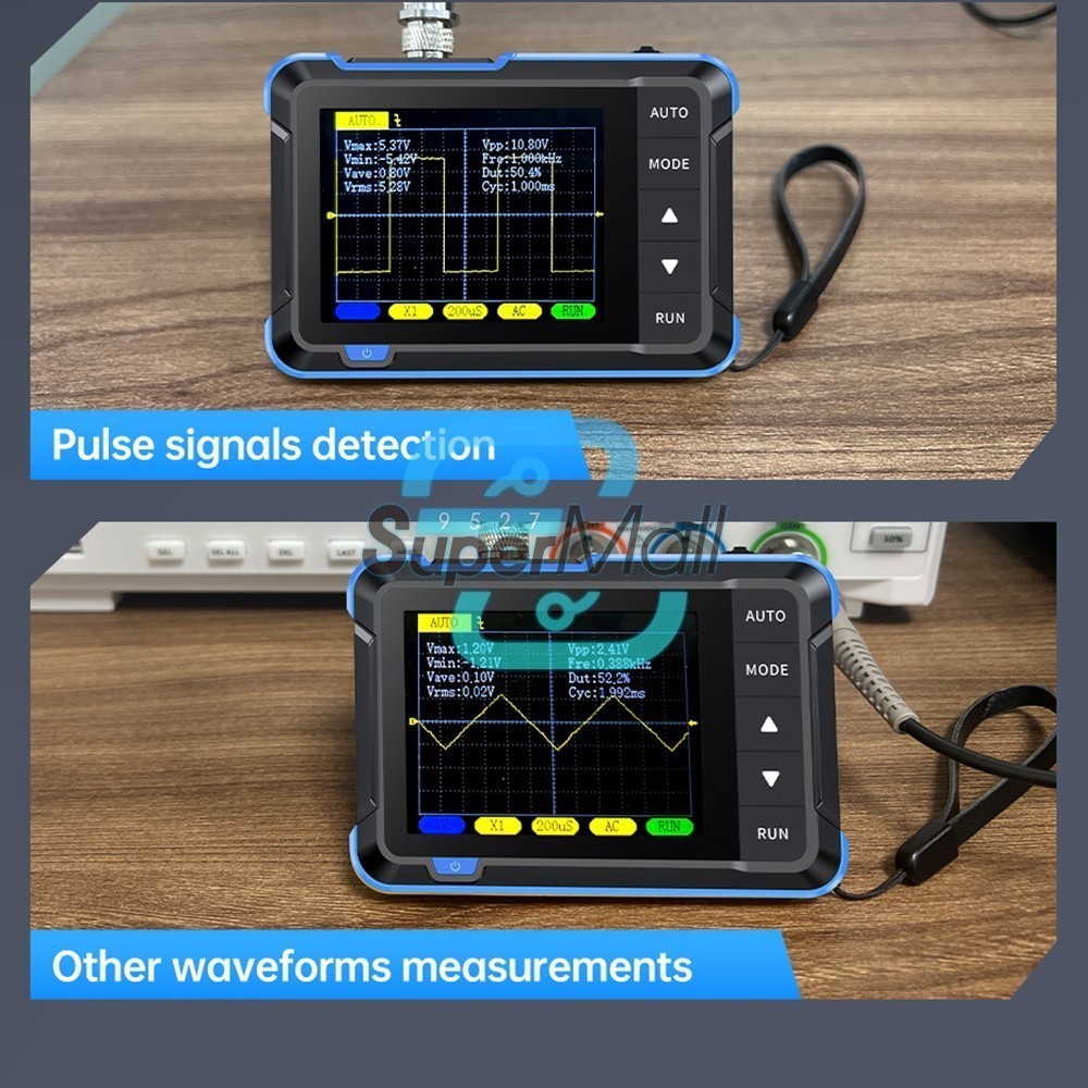 FNIRSI DSO152 Handheld Mini Oscilloscope Type-C Portable Digital Oscilloscope US
