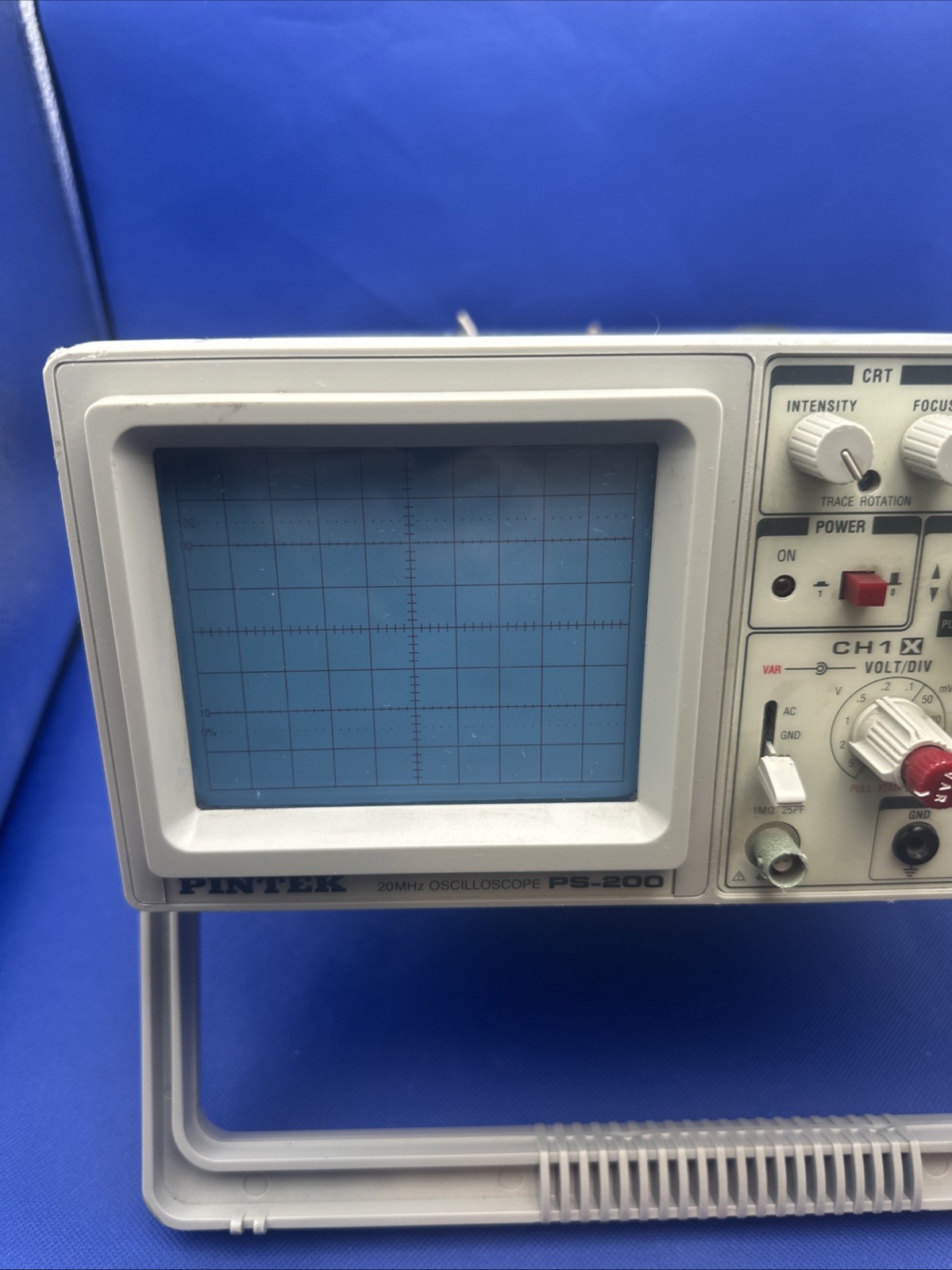 Pintek PS-200 Analog Oscilloscope 20MHz Dual Trace, Dual Trigger