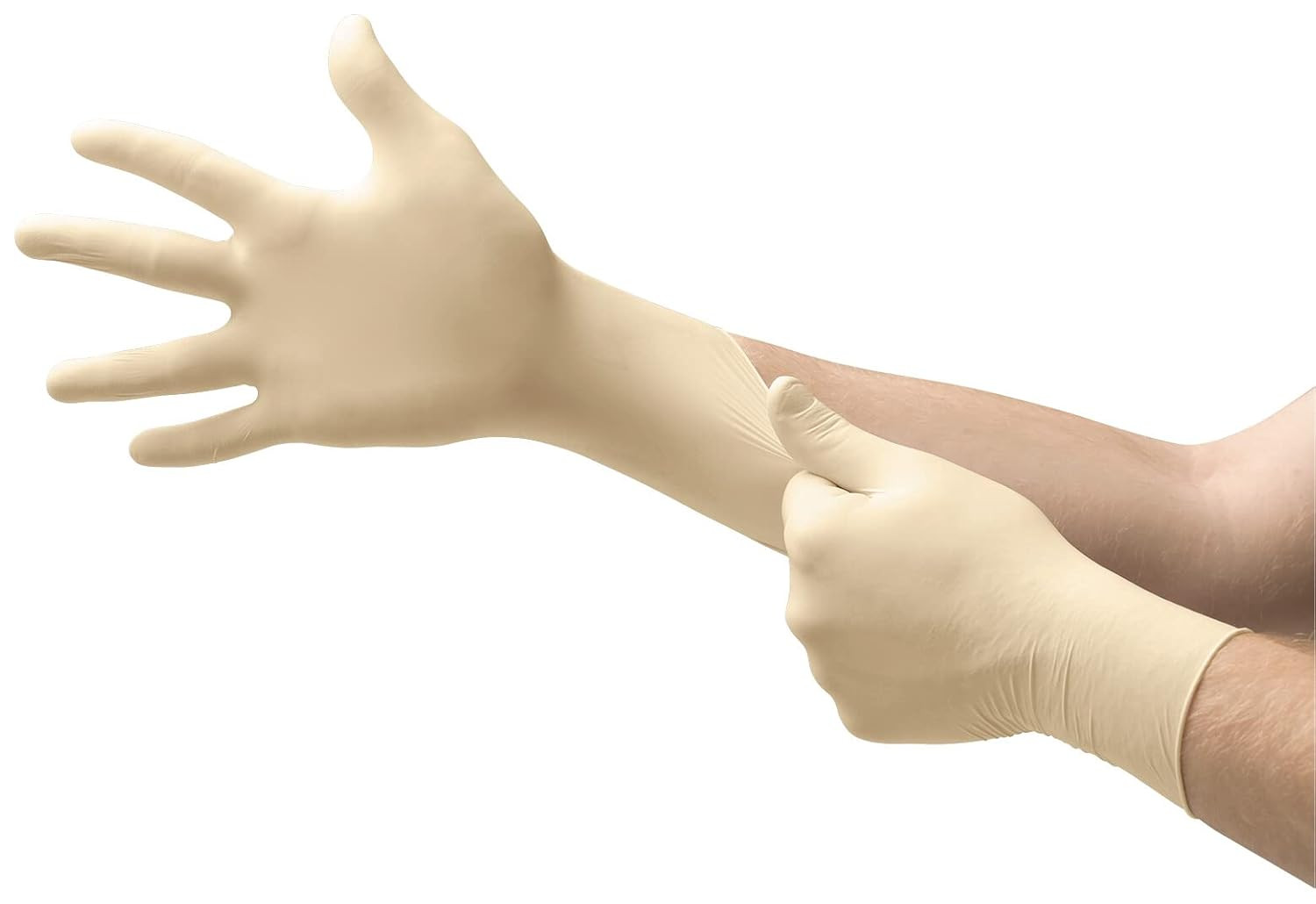 MICROFLEX Diamond Grip MF-300 Disposable Latex Gloves for Automotive, Healthcare