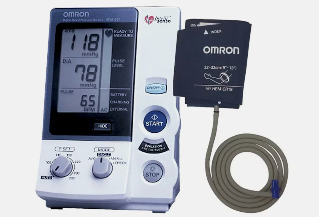 Omron Upper Arm Blood Pressure Monitor HEM-907 Digital Display New From Japan