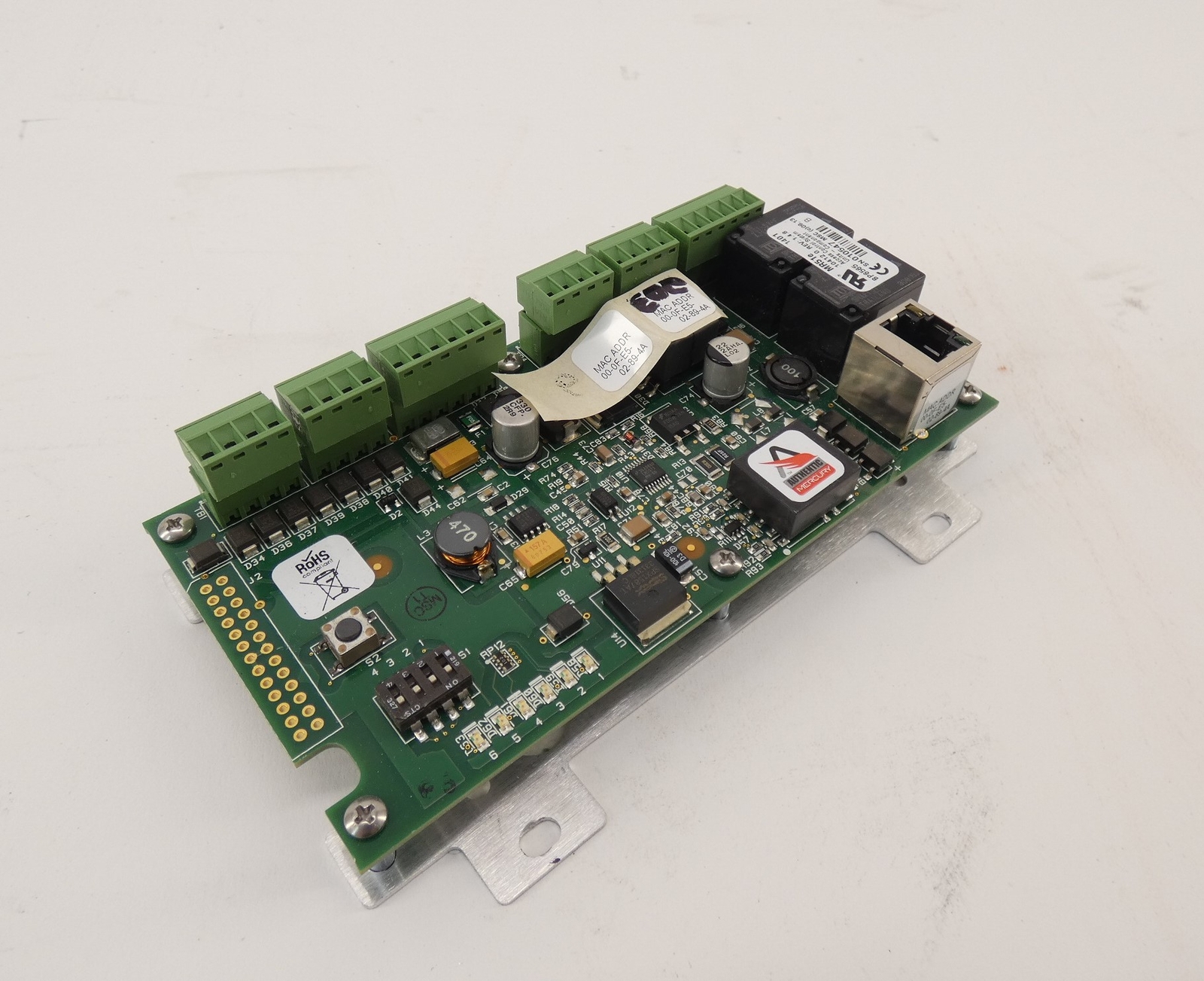 Authentic Mercury MR51e Access Control System Unit 1.4.8 REV W/ Honeywell PW6…