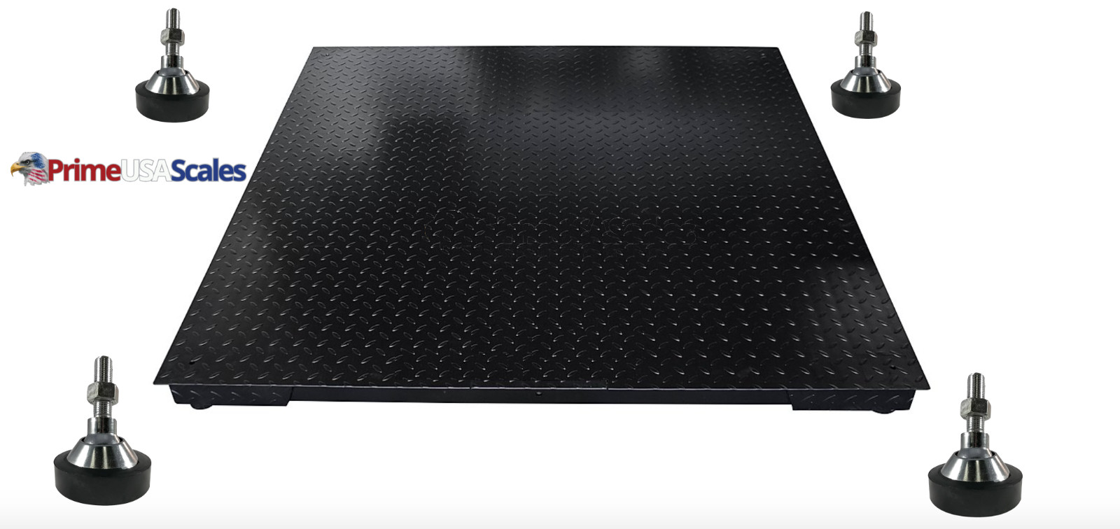 Prime 48″x48″ (4’x4′) Floor Scale Capacity 10,000 LB x 0.5 LB